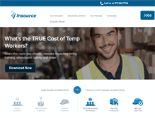 Tablet Screenshot of insourceperforms.com